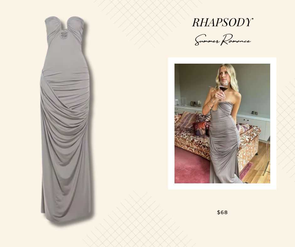 “Rhapsody” Evening Dress