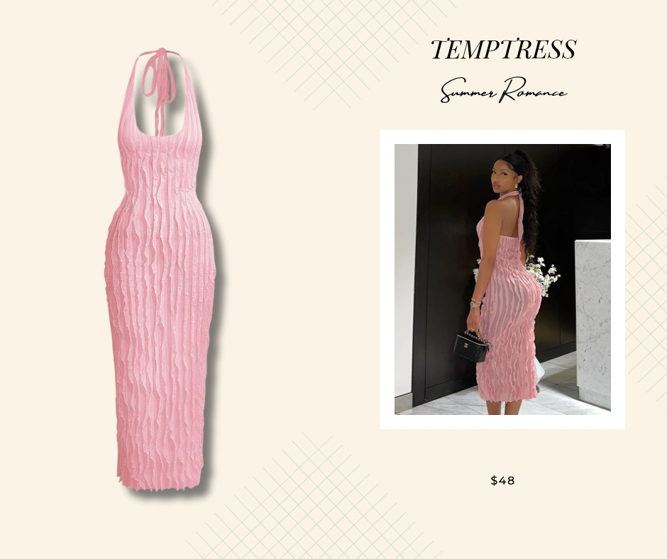 “Temptress” Midi Dress