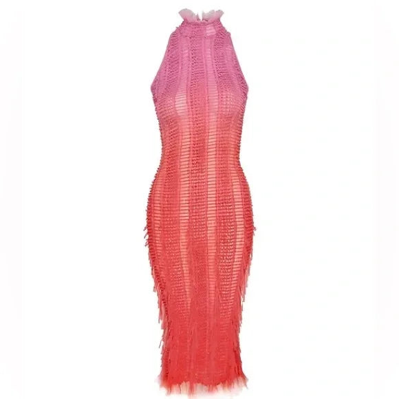 “Sunset” Ombre Dress